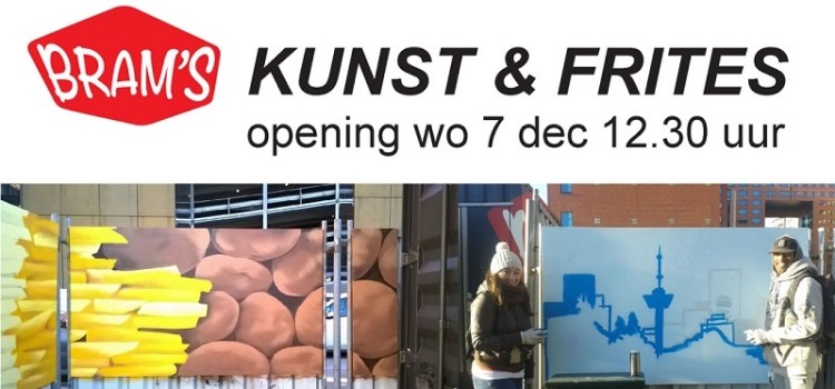Wo 7 dec 12.30: opening Bram’s Kunst & Frites